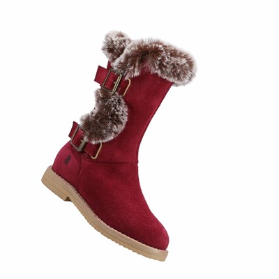 Botas Hush Puppies 2024 Mini Megan Boots Ni a Marrom